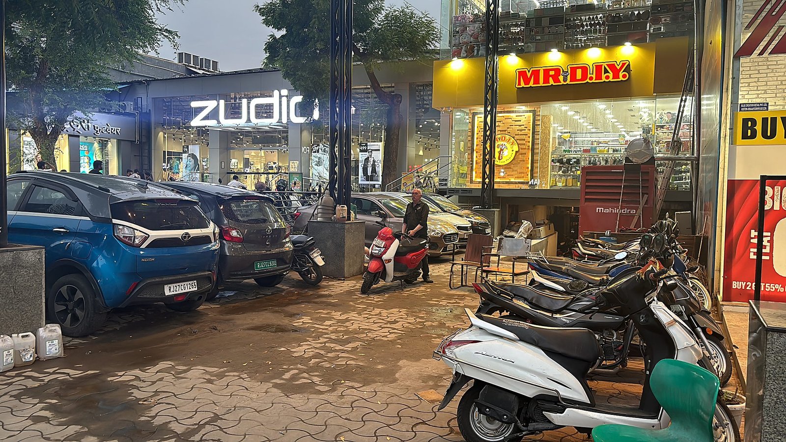 Storefront entrance